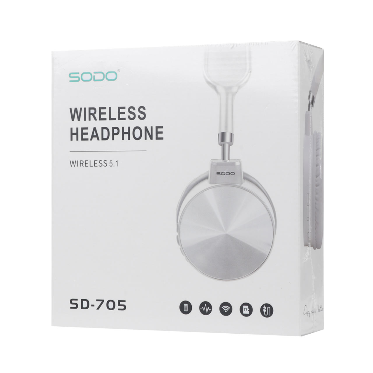 هدفون بی‌ سیم SODO مدل SD-705 - مشکی - MMS