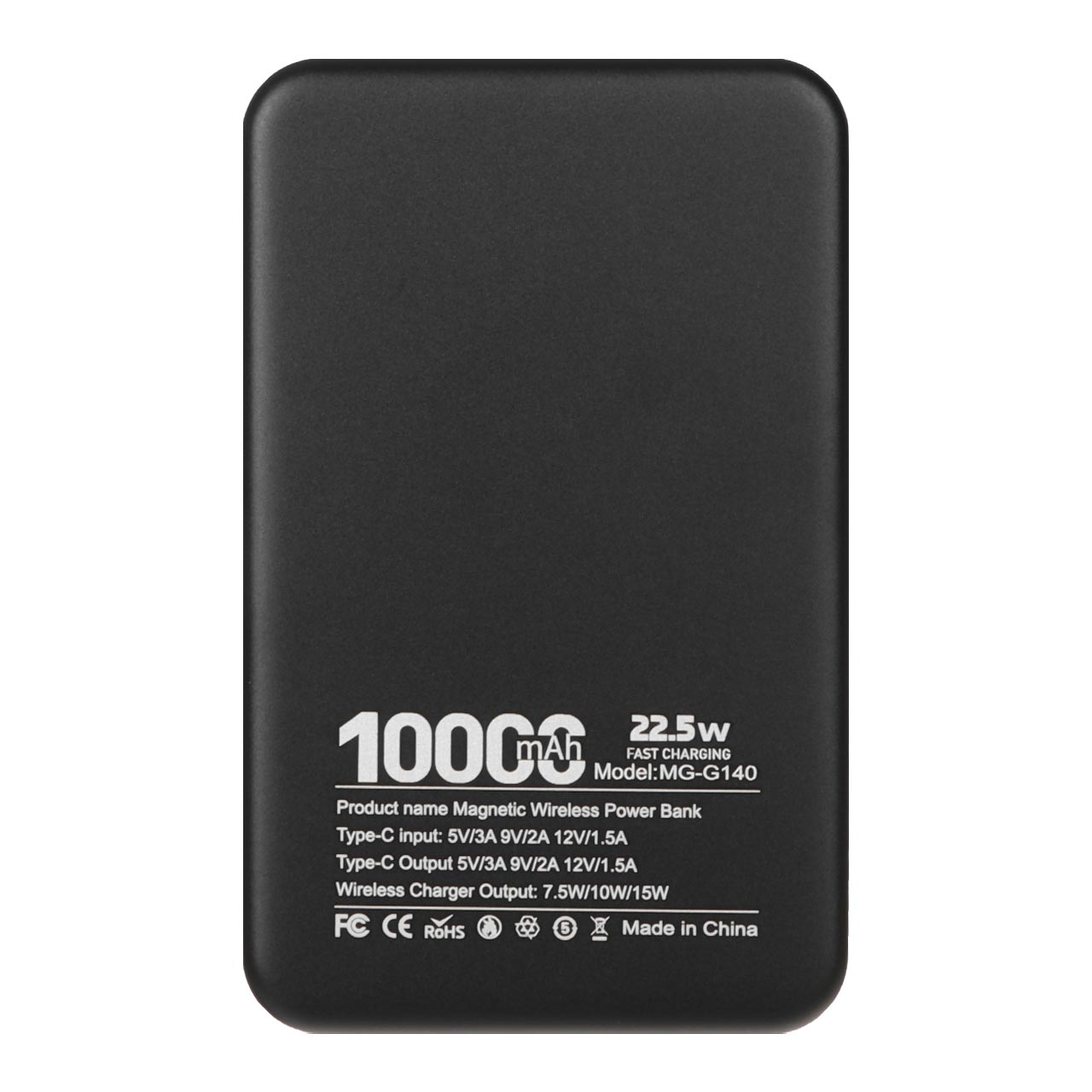 پاوربانک (PD و فست شارژ) BUKU 10000mAh مدل MG - G140 25W-مشکی