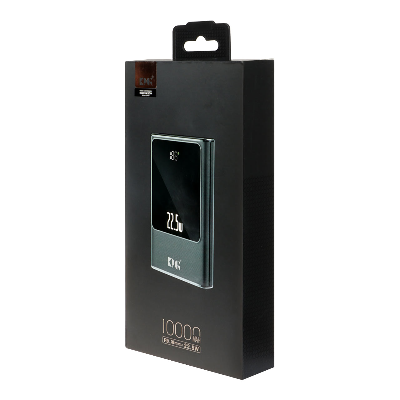 پاوربانک (PD و فست شارژ) KPG 22.5W 10000mAh مدل KPG-105 - مشکی