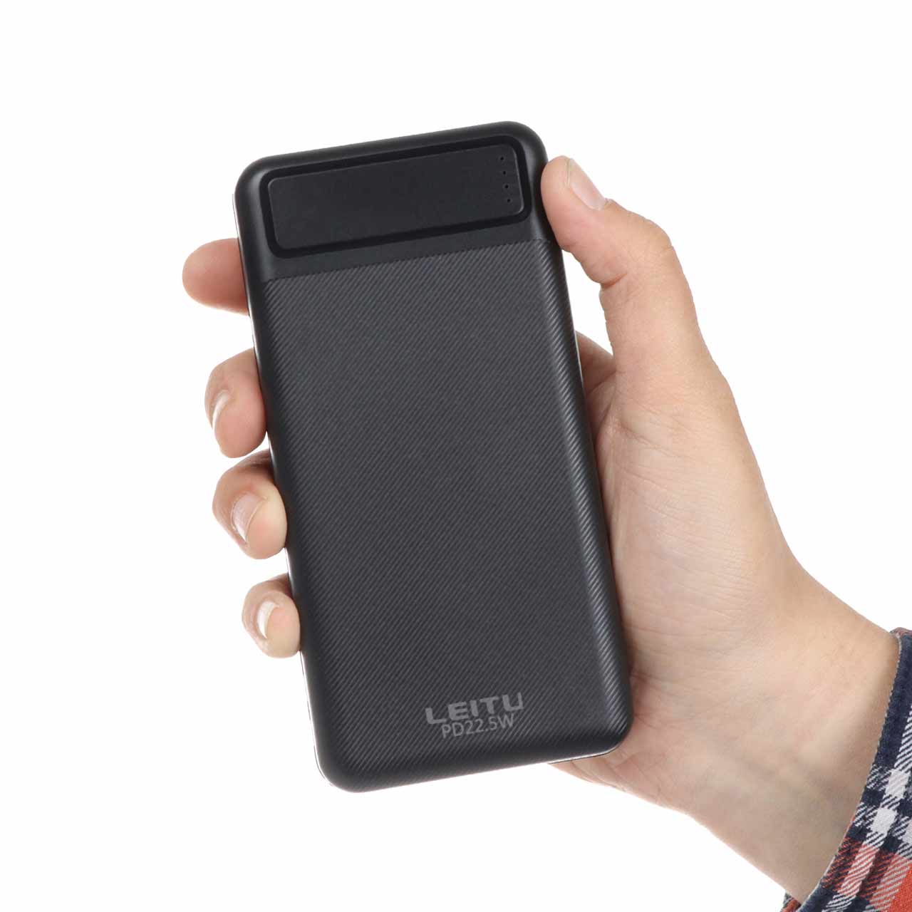 پاوربانک (PD و فست شارژ) Leitu 22.5W 20000mAh مدل LP-39 - مشکی - DST (گارانتی شش ماهه)