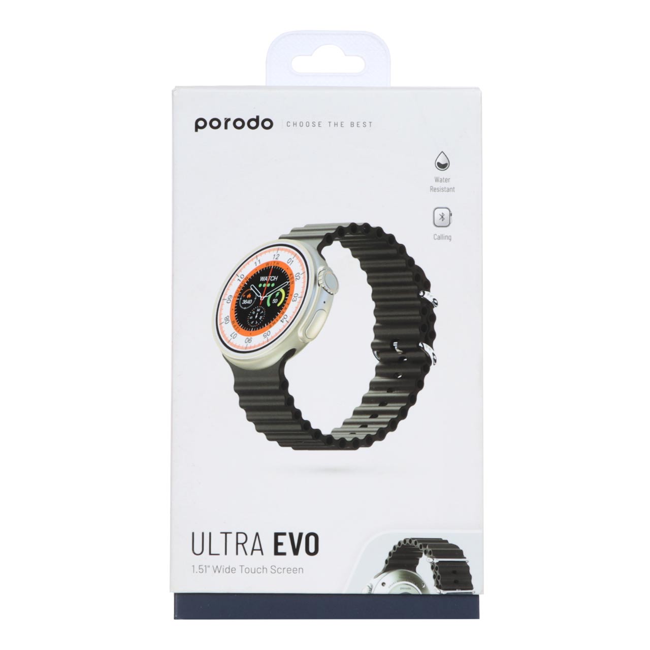 ساعت هوشمند Porodo مدل Ultra EVO PD-SWURTI-BK - مشکی - GRM